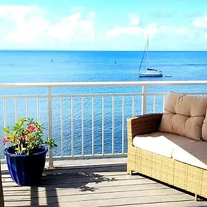 Sublime Face A La Mer, Vue Panoramique Appartement Saint-Francois (Grande-Terre)